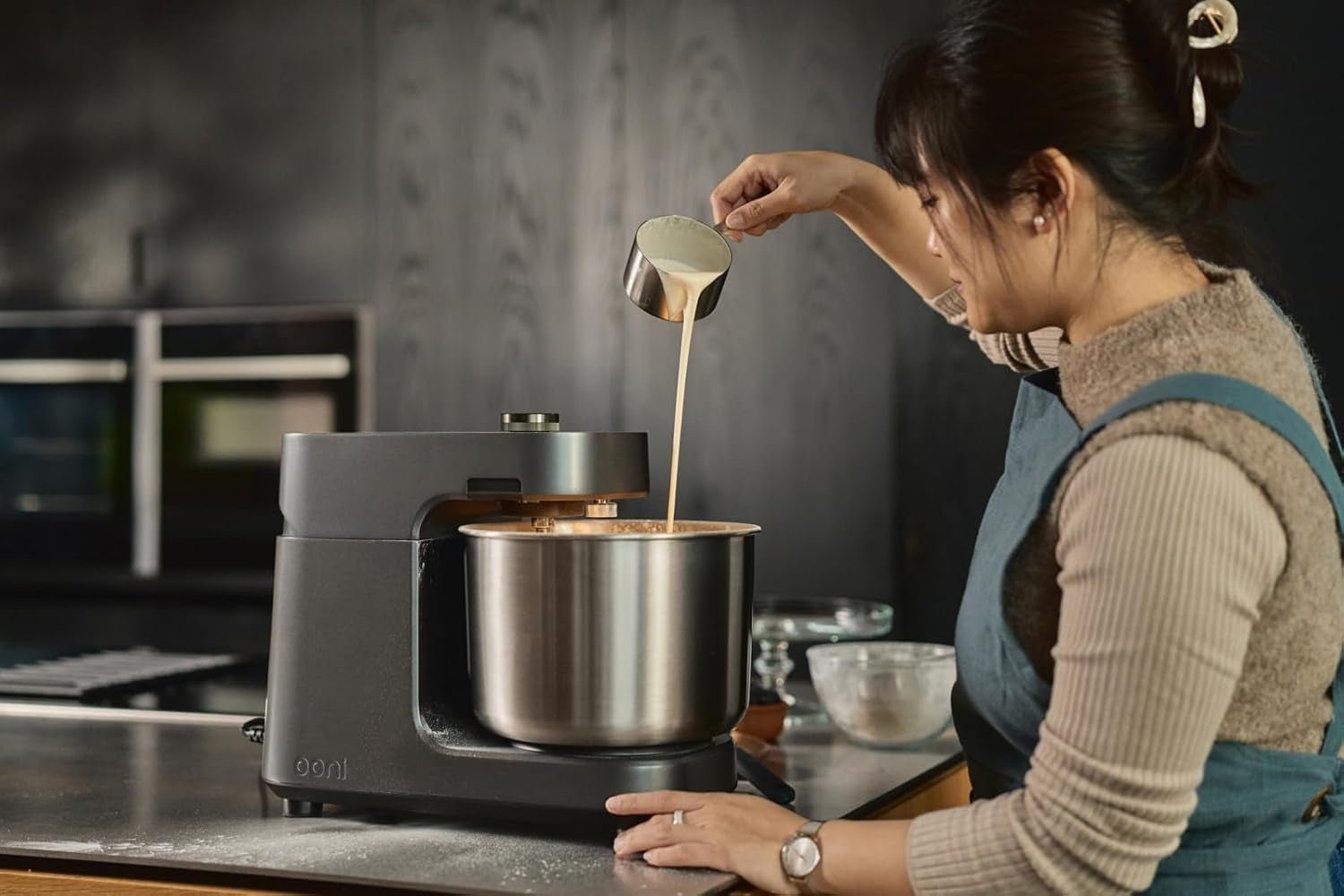 Ooni Halo Pro Spiral Mixer – 7.3 Qt Dough Stand Mixer with 58 Speed Settings & Four Attachments – UU-P31300 - Image 7