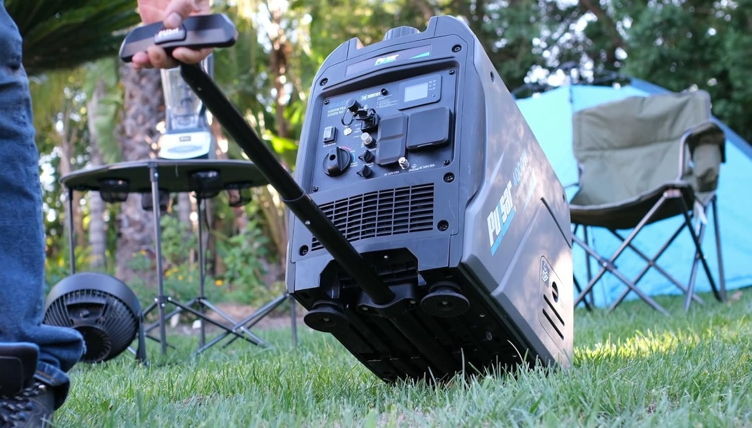 Pulsar GX400BN Dual Fuel Inverter Generator – 4000W Gas/3600W Propane with CO Sentry & Handle/Wheels – GX400BN - Image 12