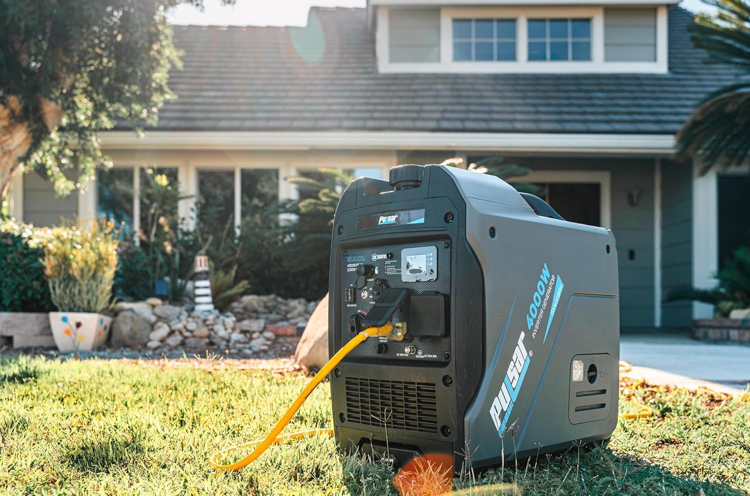Pulsar GX400BN Dual Fuel Inverter Generator – 4000W Gas/3600W Propane with CO Sentry & Handle/Wheels – GX400BN - Image 8