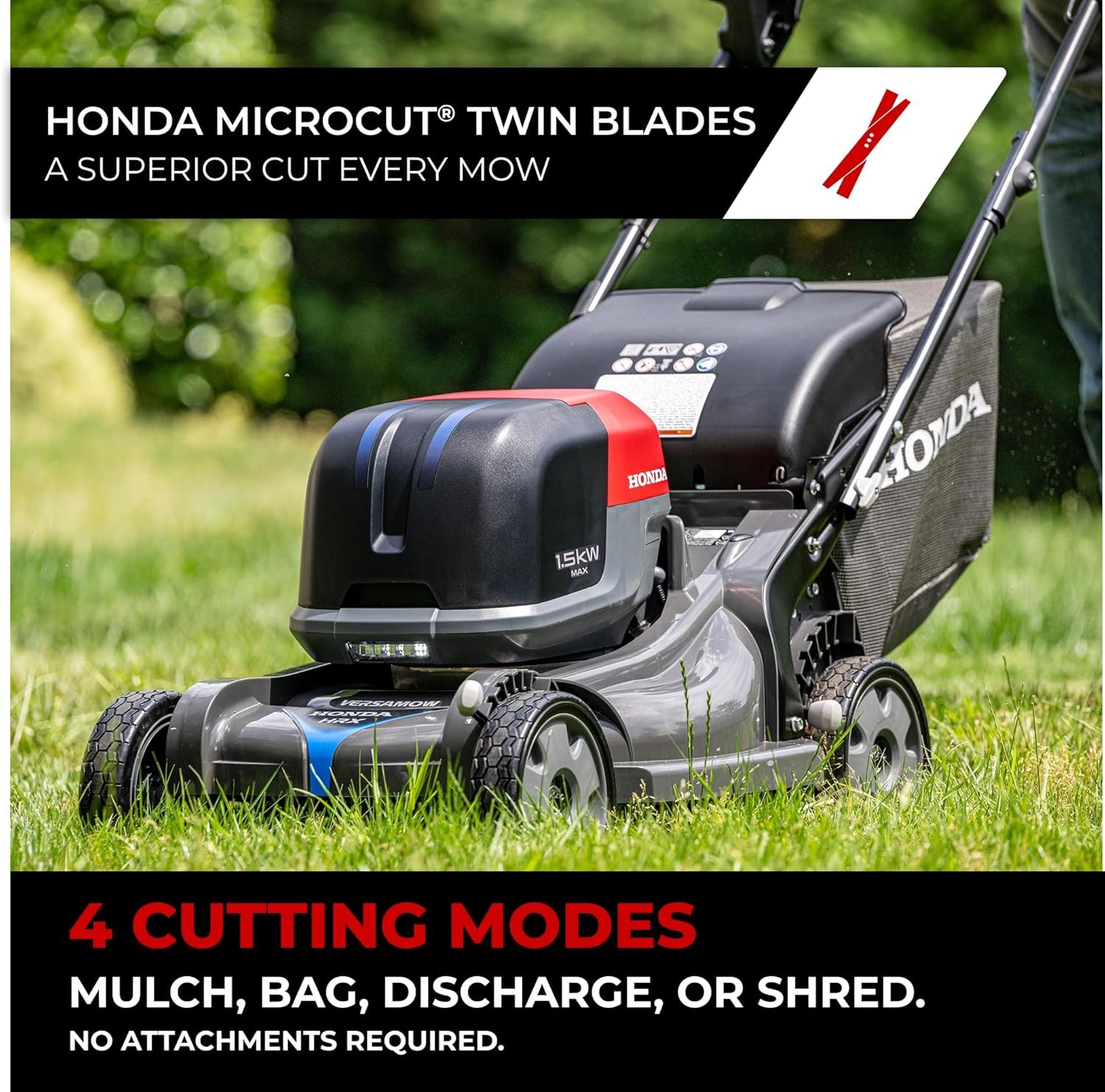 Honda HRX-BE 21″ Battery Powered Self-Propelled Lawn Mower with 12Ah Battery & 5-Year Warranty – HRX217YXBEXA6 - Image 4