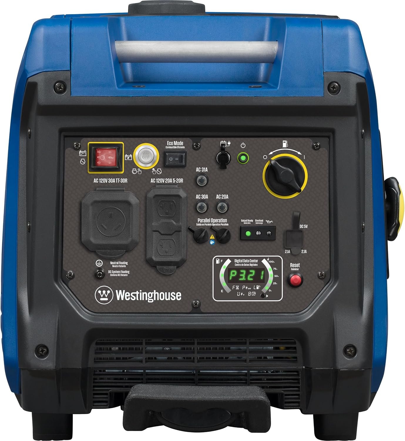 Westinghouse iGen5000 Portable Inverter Generator – 5,000W Peak/3,900W Running with Remote Start & RV Outlet – iGen5000 - Image 7