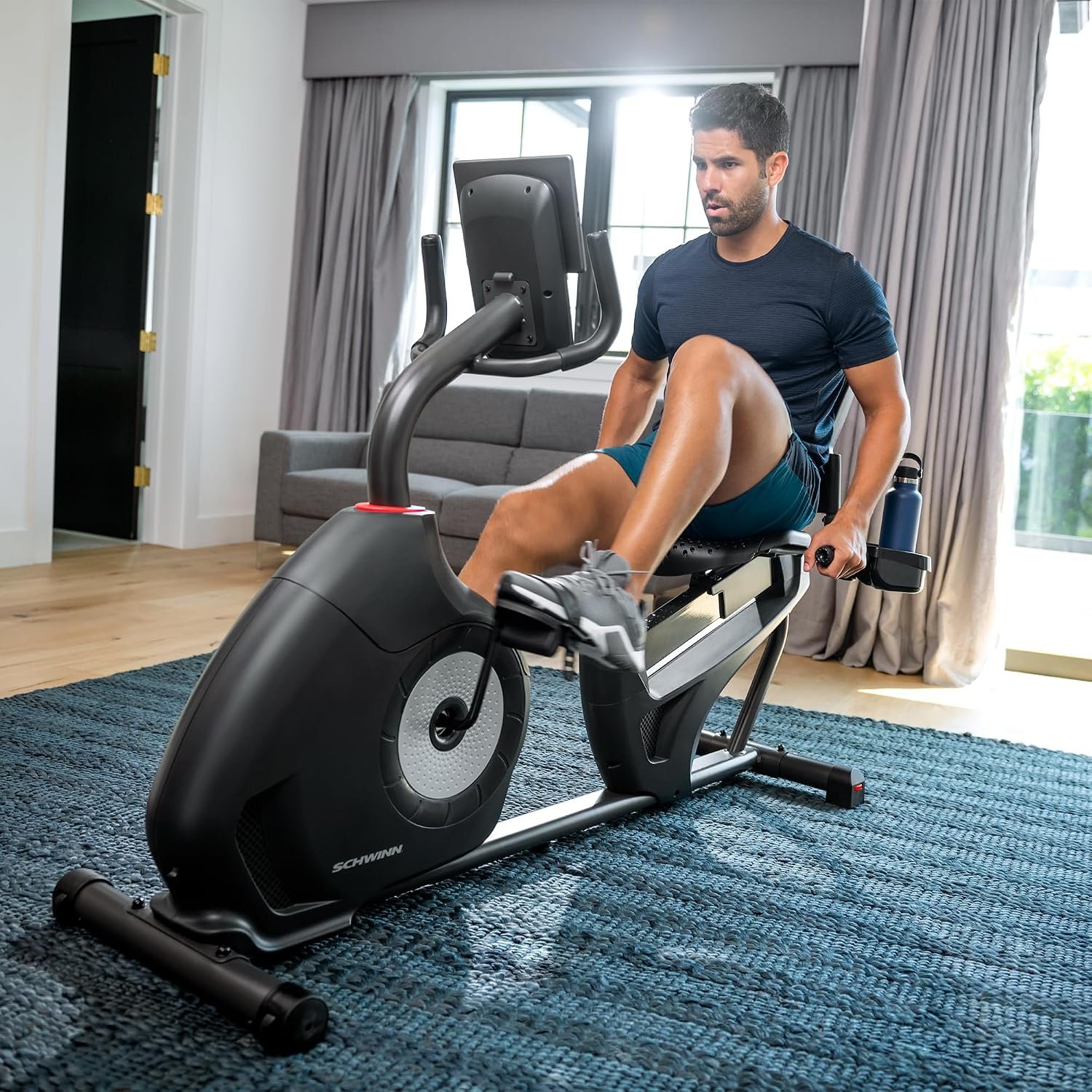 Schwinn Fitness 230 Recumbent Bike with 16 Resistance Levels & Bluetooth Connectivity – 100932 - Image 8