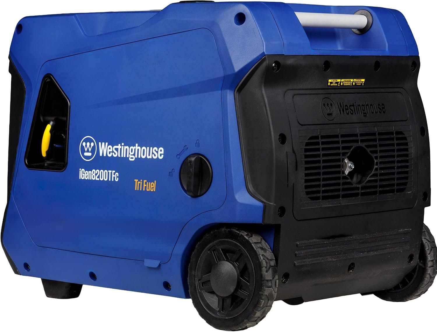 Westinghouse iGen8200TFc Tri-Fuel Portable Inverter Generator – 8,200W Peak/6,600W Running with Remote Start & CO Sensor – iGen8200TFc - Image 15
