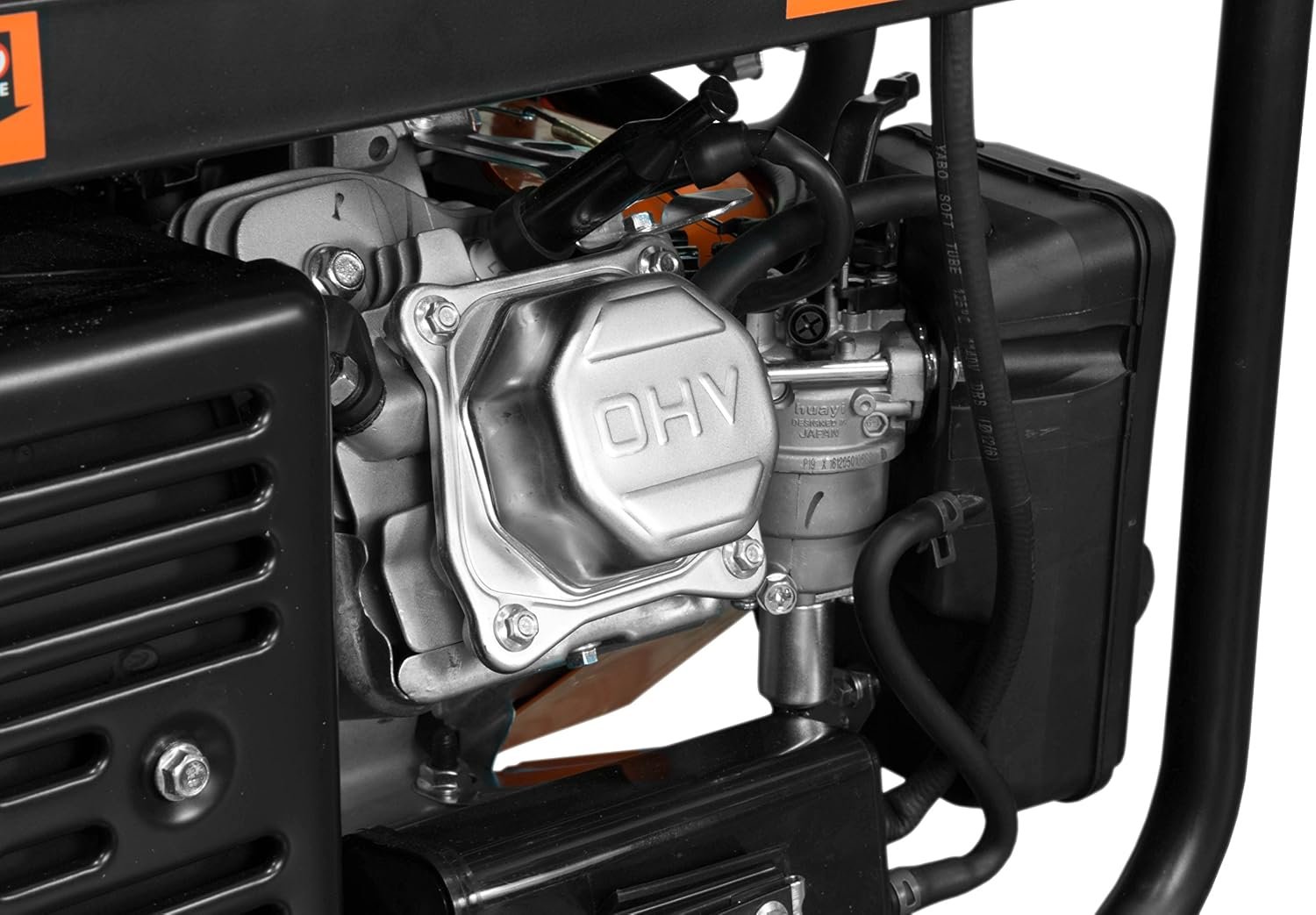 WEN DF475T Dual Fuel Portable Generator – 4,750W Gas/4,350W Propane with Electric Start & Transfer Switch Ready – DF475T - Image 6