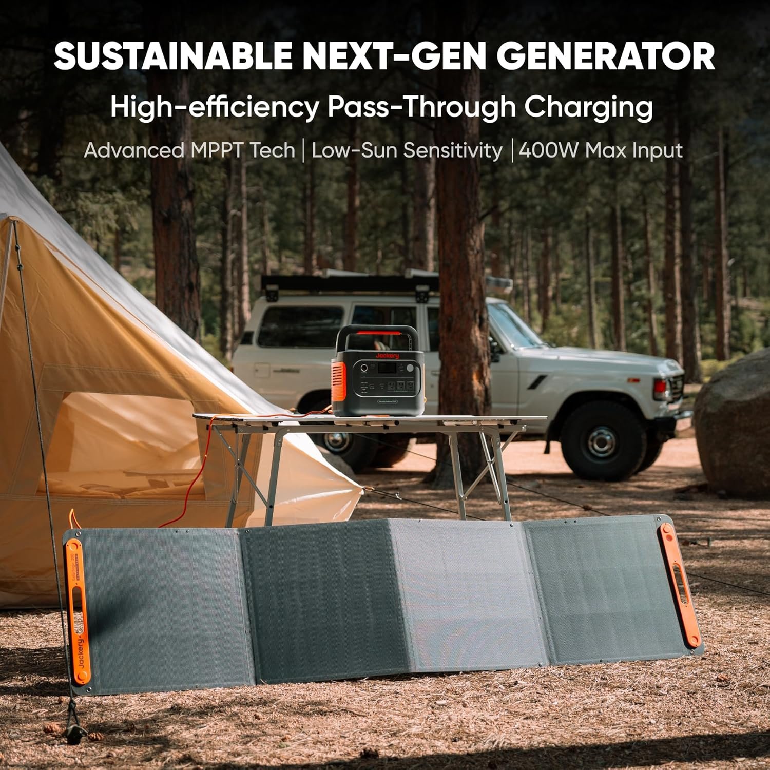 Jackery Explorer 1000 v2 Portable Power Station – 1070Wh LiFePO4 with 1500W AC Output & Carrying Bag – JE-1000D - Image 8