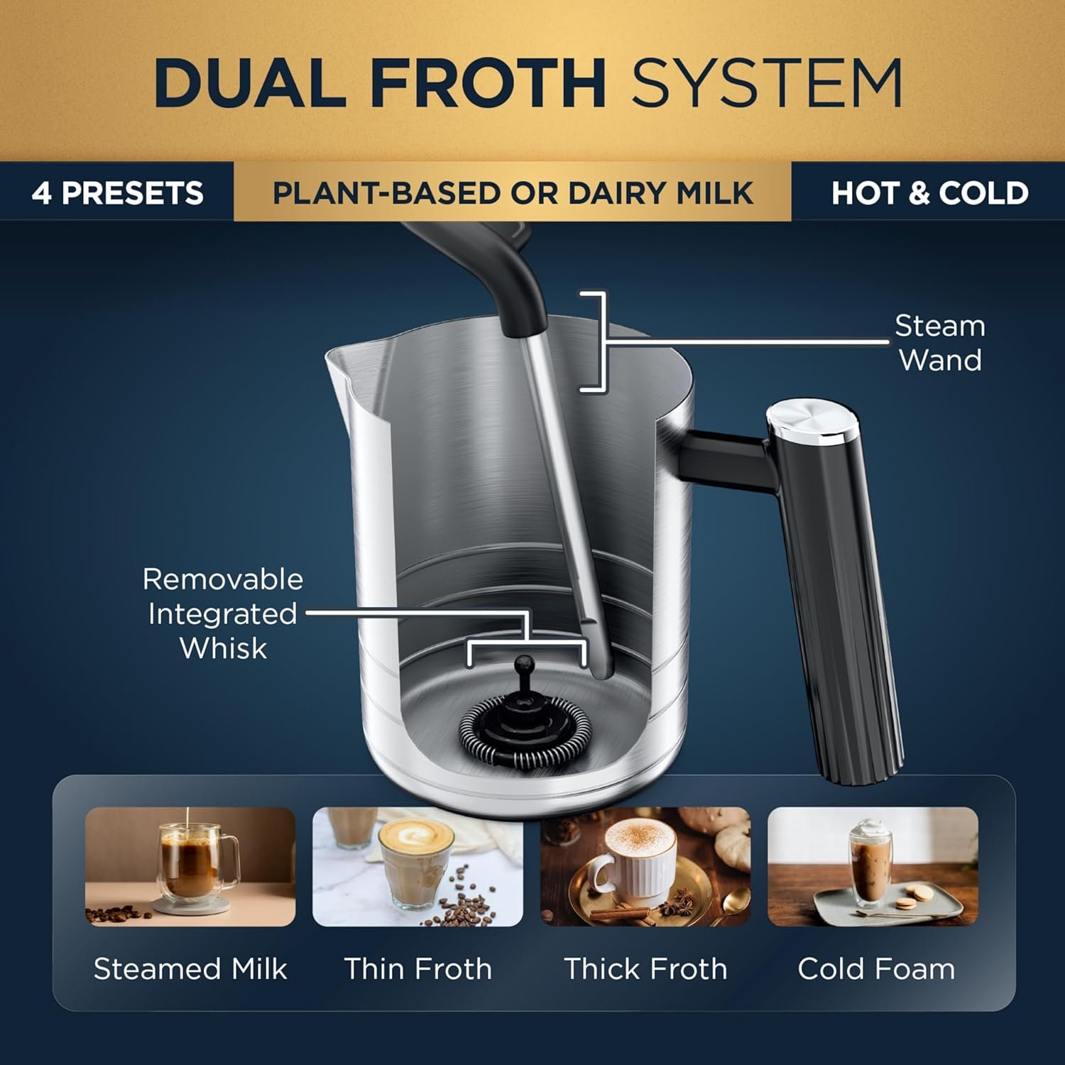 Ninja Luxe Café Premier Series – 3-in-1 Espresso Machine with Barista Assist Technology - Image 6