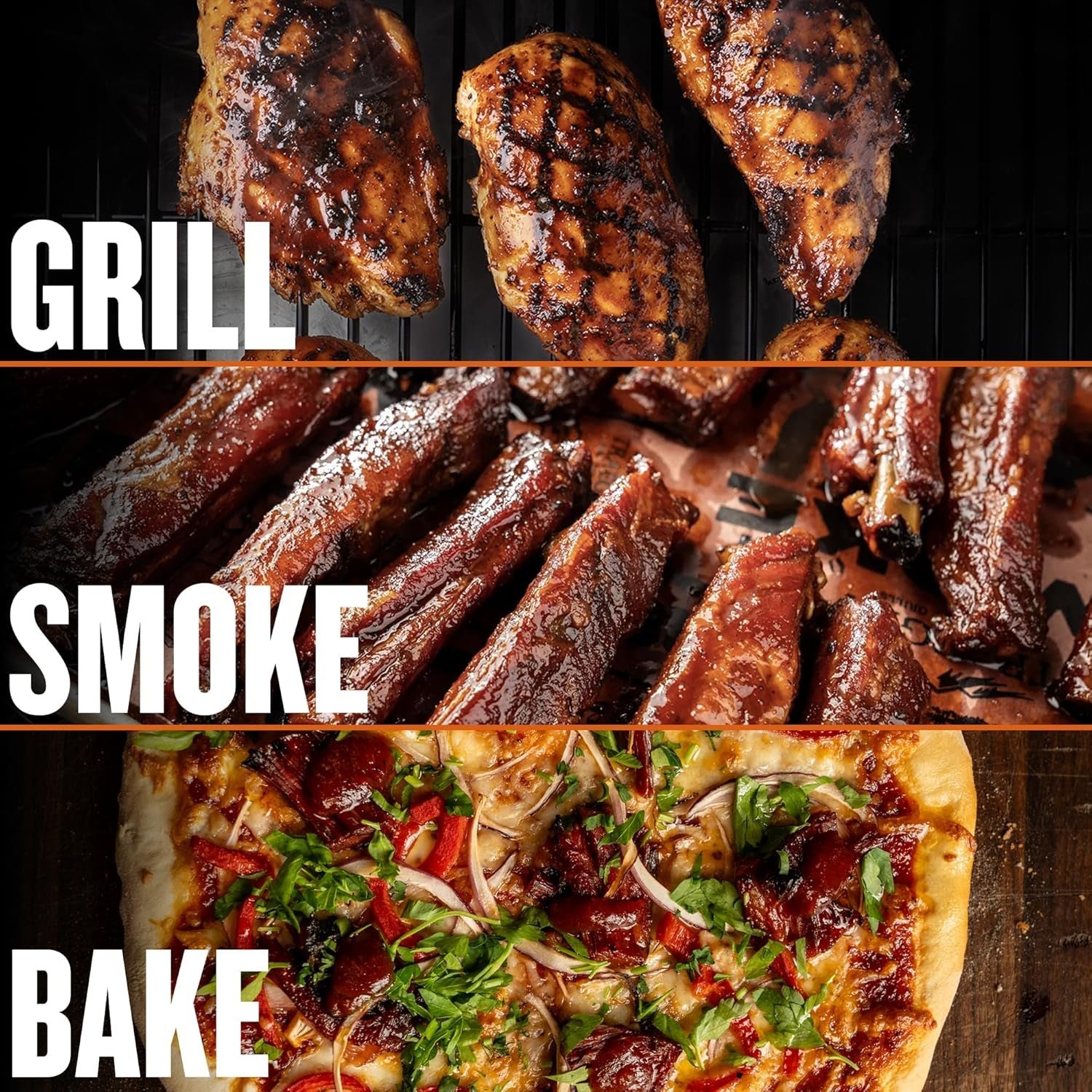 Traeger Woodridge Wood Pellet Grill & Smoker – 860 Sq In with WiFIRE App Control & 6-in-1 Versatility – TFB86MLH - Image 3