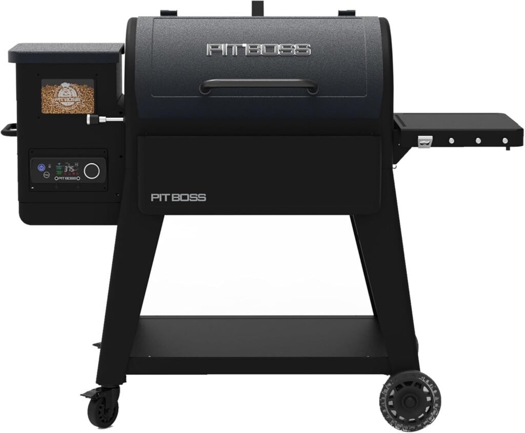 Pit Boss 850 Navigator Series Wood Pellet Grill & Smoker – 932 Sq In with WiFi/Bluetooth & Flame Broiler – 11111