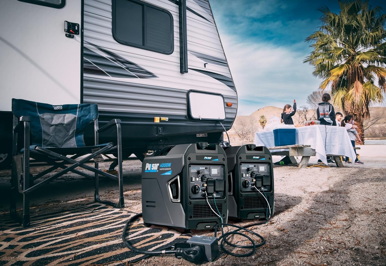 Pulsar GX400BN Dual Fuel Inverter Generator – 4000W Gas/3600W Propane with CO Sentry & Handle/Wheels – GX400BN - Image 14