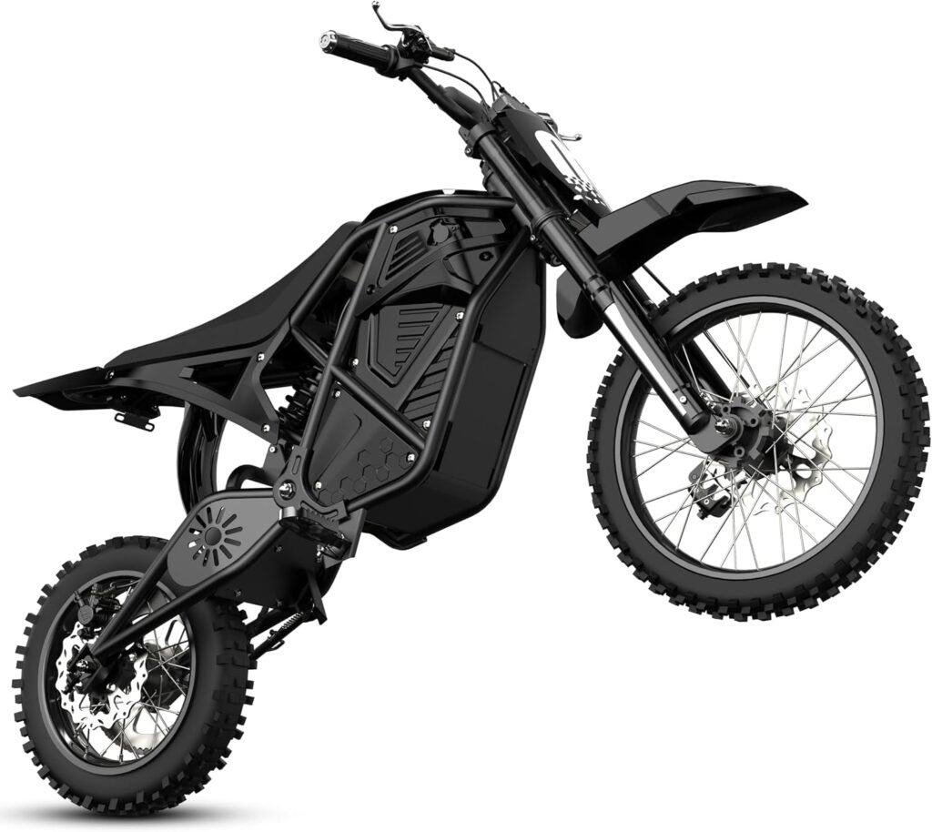 Ligood Nova Mini Electric Dirt Bike – 3500W Peak Motor with 48V 23Ah Battery & 46 MPH – Nova Mini