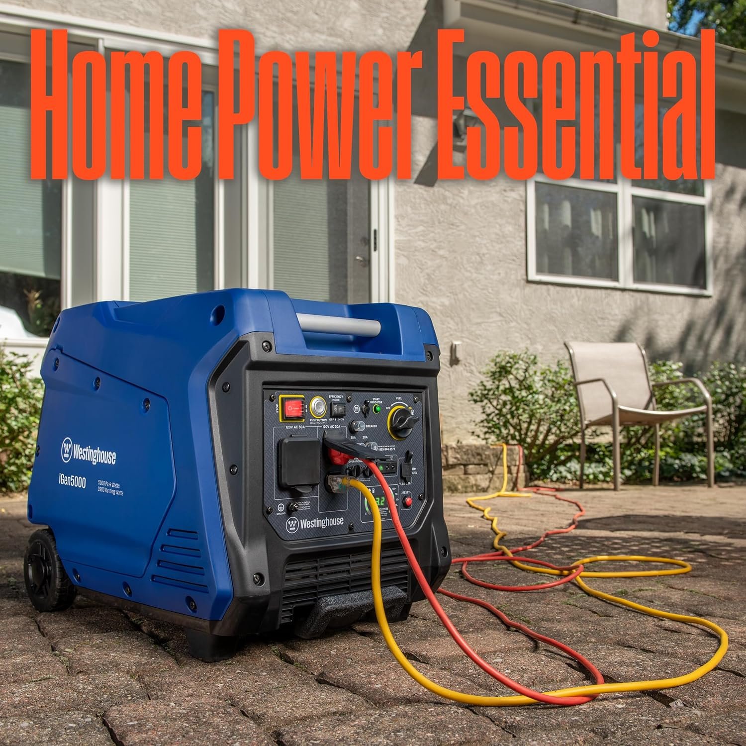 Westinghouse iGen5000 Portable Inverter Generator – 5,000W Peak/3,900W Running with Remote Start & RV Outlet – iGen5000 - Image 2
