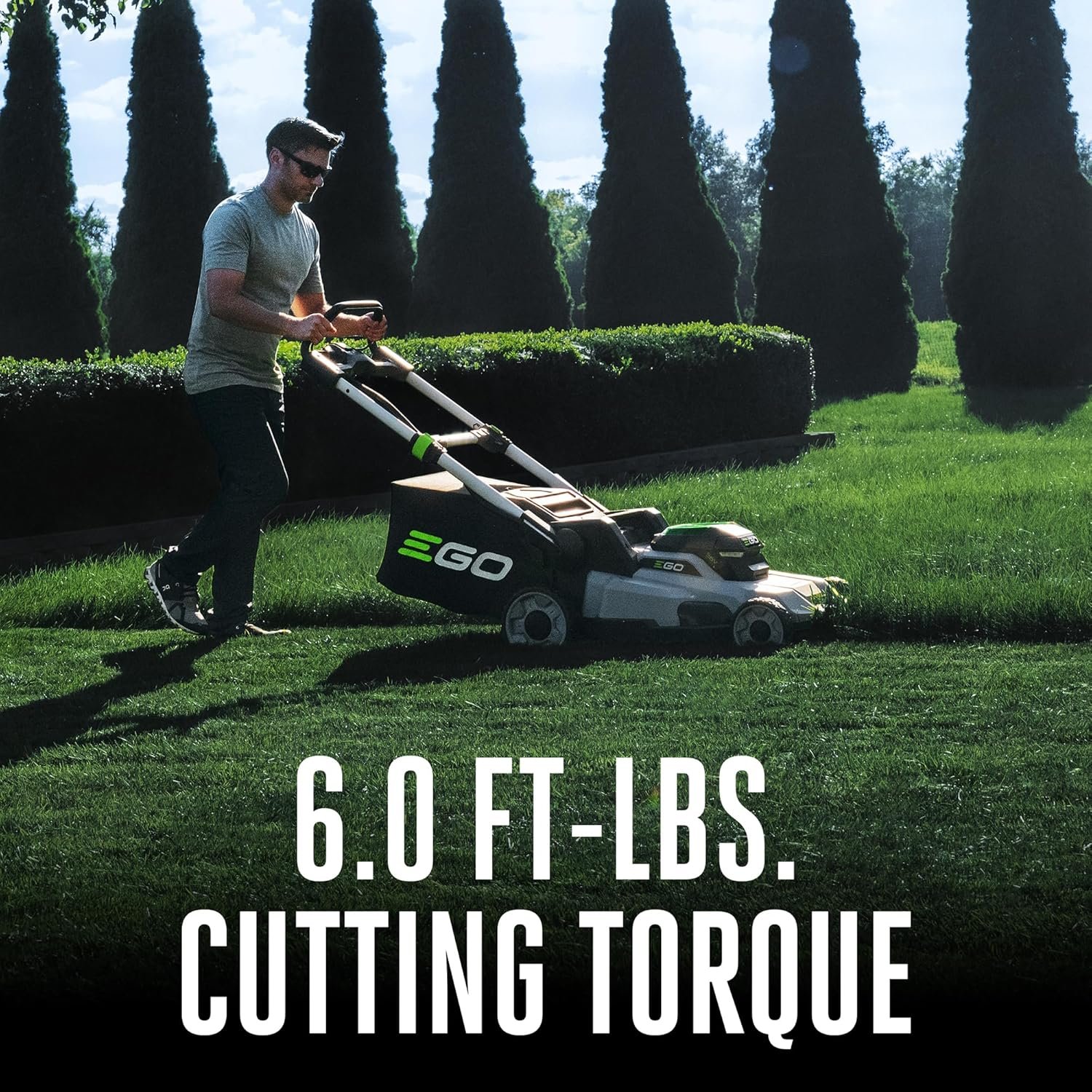 EGO Power+ 21″ Cordless Electric Lawn Mower with 6.0Ah Battery & Charger – LM2114 - Image 3