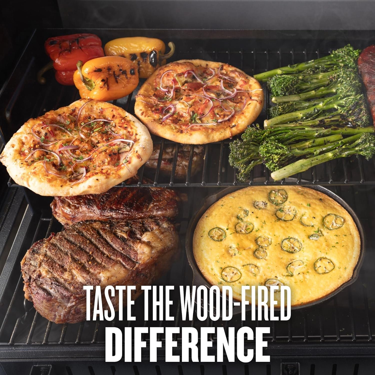 Traeger Woodridge Wood Pellet Grill & Smoker – 860 Sq In with WiFIRE App Control & 6-in-1 Versatility – TFB86MLH - Image 2
