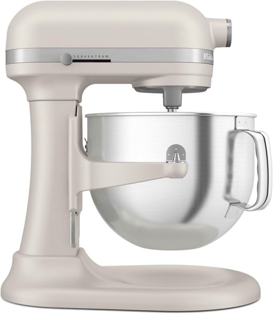 KitchenAid 7 Quart Bowl-Lift Stand Mixer – 500W with 11 Speeds & Double Flex Edge Beater – KSM70SKXXMH
