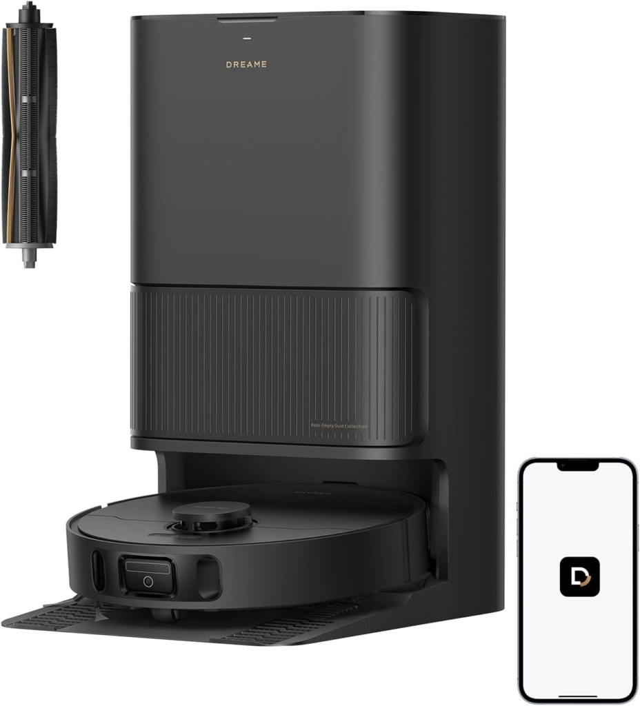 dreame L40s Ultra CE Robot Vacuum and Mop – 13,000Pa Vormax Suction with Auto-Empty PowerDock & TriCut Brush – RLD52SE