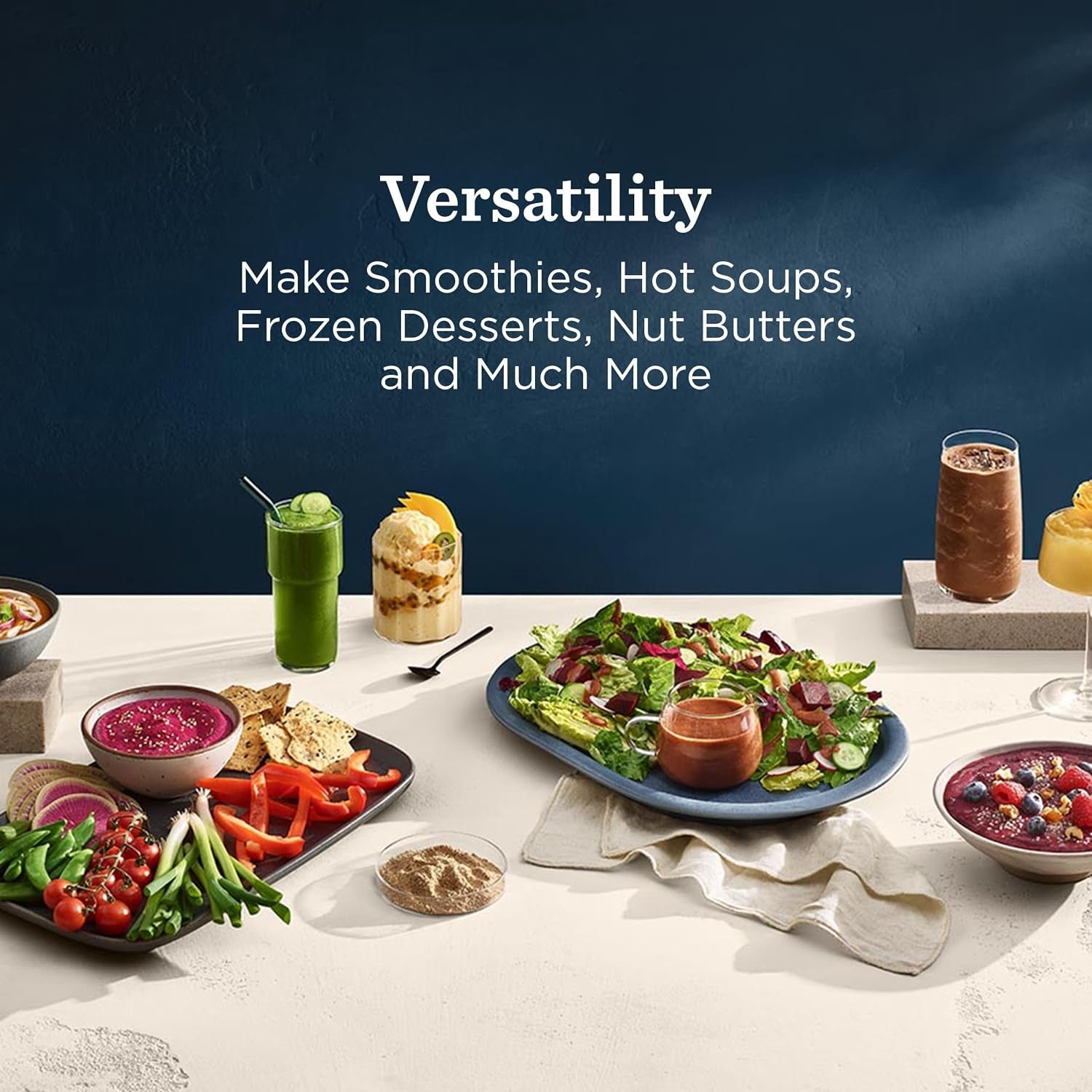 Vitamix Ascent X4 Gourmet SmartPrep Kitchen System – Blender & 12-Cup Food Processor with SELF-DETECT – 075708-100 - Image 9