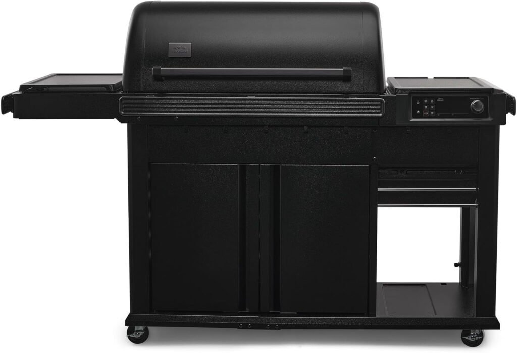Traeger Woodridge Elite Wood Pellet Grill & Smoker – 970 Sq In with WiFIRE App Control, Side Sear Station & Insulated Body – TFC97XLH