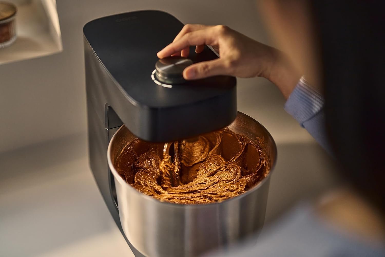 Ooni Halo Core Spiral Dough Mixer – 4.8 Qt Stand Mixer with 20 Speed Settings & Dual Motors – UU-P3A000 - Image 3