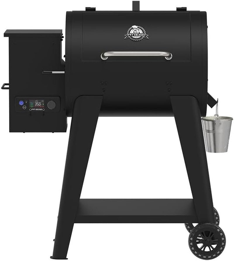 Pit Boss 700 FB2 Series Wood Pellet Grill & Smoker – 747 Sq In with Flame Broiler & LCD Digital Controller – 11087