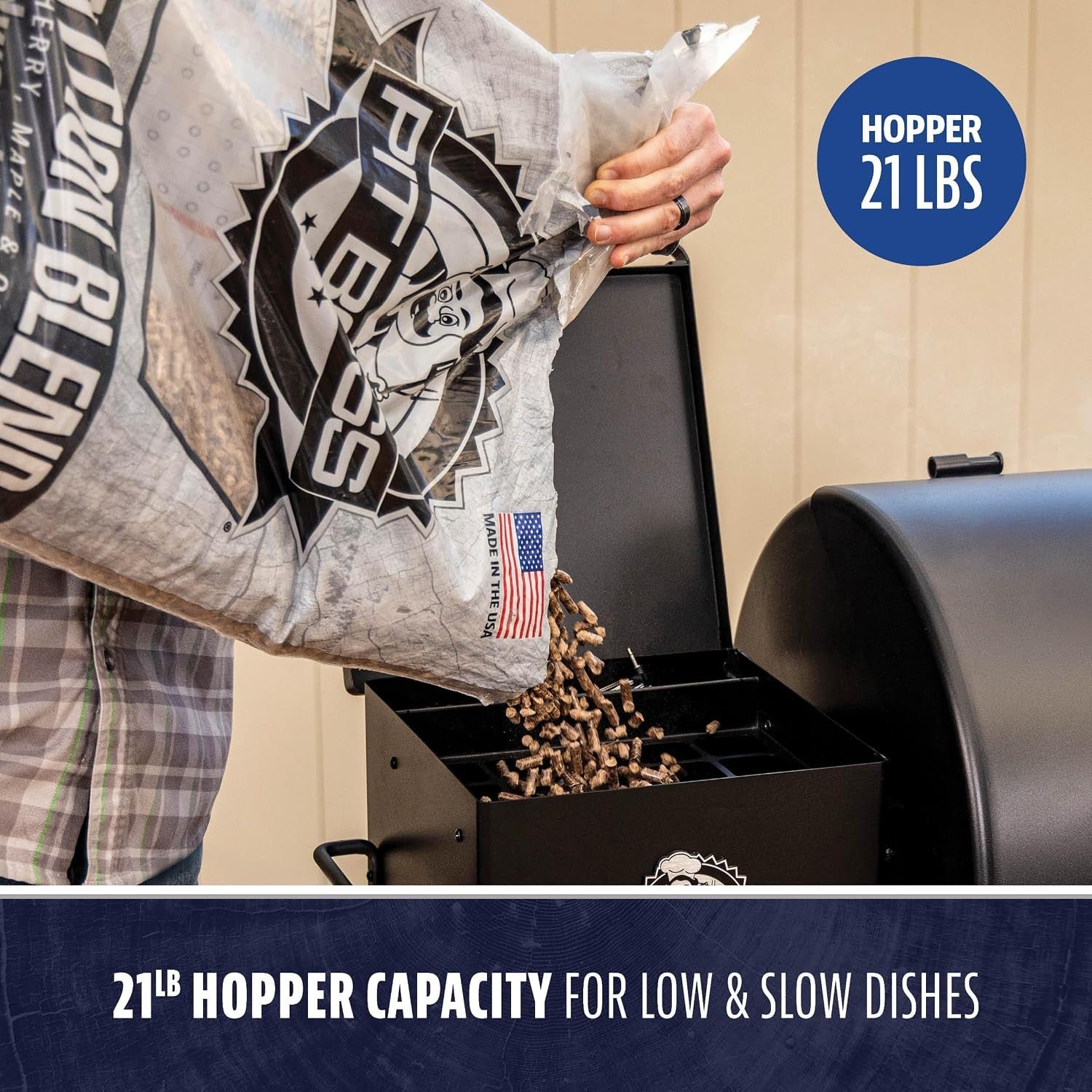 Pit Boss 700 FB2 Series Wood Pellet Grill & Smoker – 747 Sq In with Flame Broiler & LCD Digital Controller – 11087 - Image 5