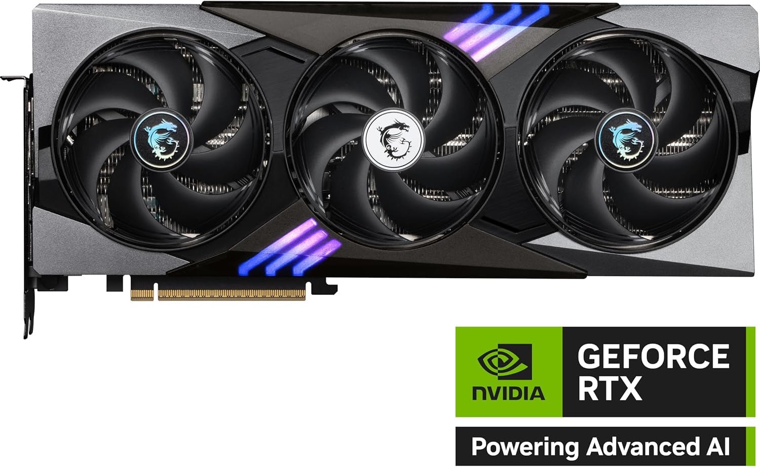 MSI GeForce RTX 5080 16G GAMING TRIO OC Graphics Card – 16GB GDDR7 with TRI FROZR 4 Cooling & Extreme Performance 2715 MHz – V531-005R - Image 2