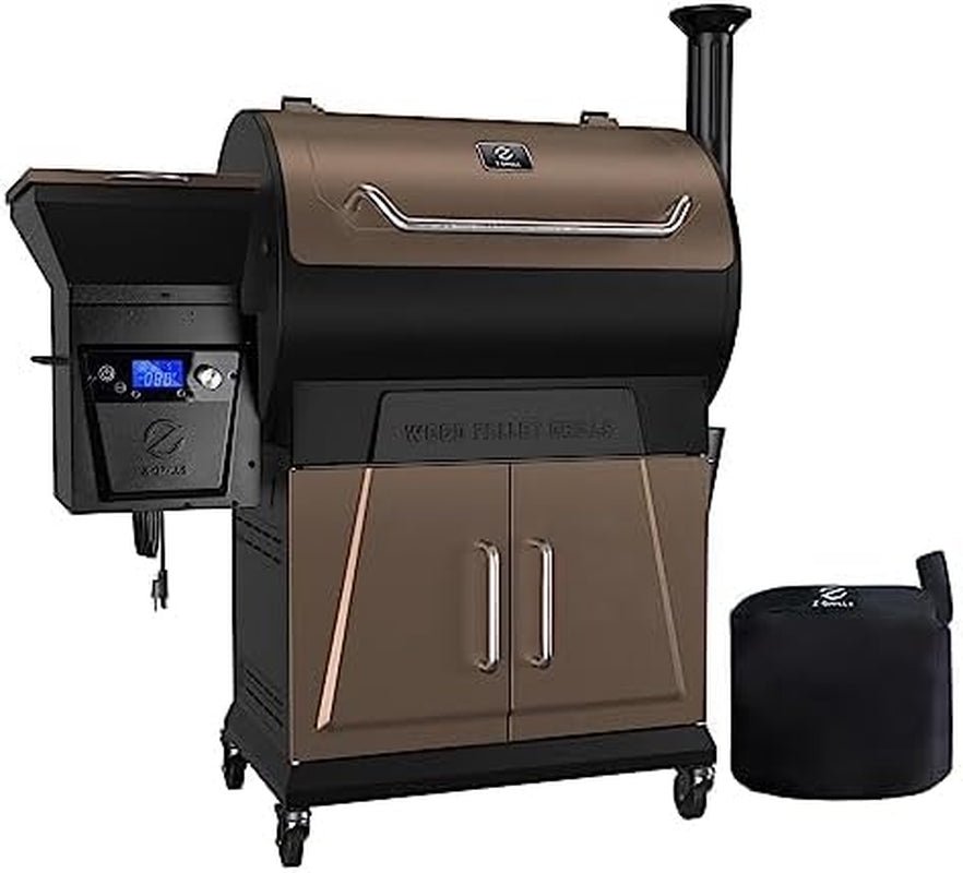 Z GRILLS 2026 Electric Pellet Smoker & Grill – 700 Sq In with PID 3.0 Precision Control, Dual Meat Probes & 28-Hour Hopper – VC-700D6