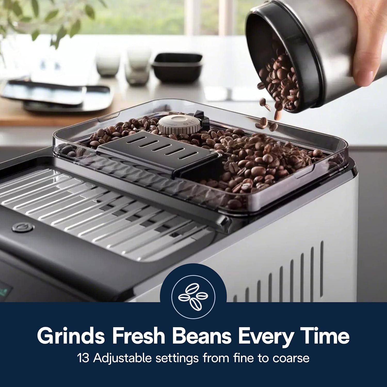De’Longhi Eletta Explore Espresso Machine – 50+ One-Touch Recipes with Cold Brew & LatteCrema Systems – ECAM45086S - Image 8