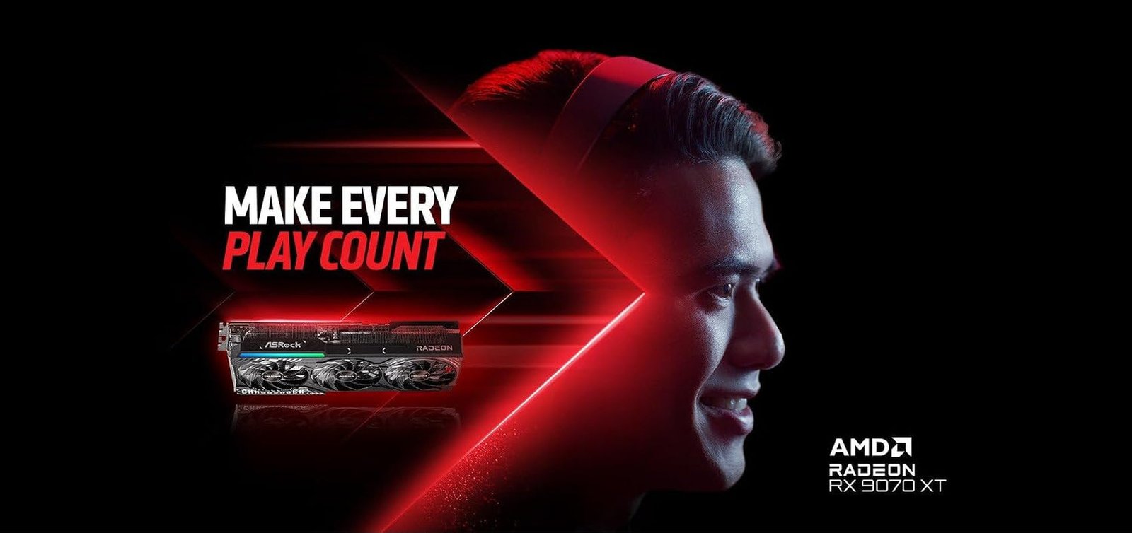 ASRock Radeon RX 9070 XT Challenger 16GB OC Graphics Card – 16GB GDDR6 with Triple Fan Cooling & 0dB Silent – RX9070XT CL 16G - Image 6