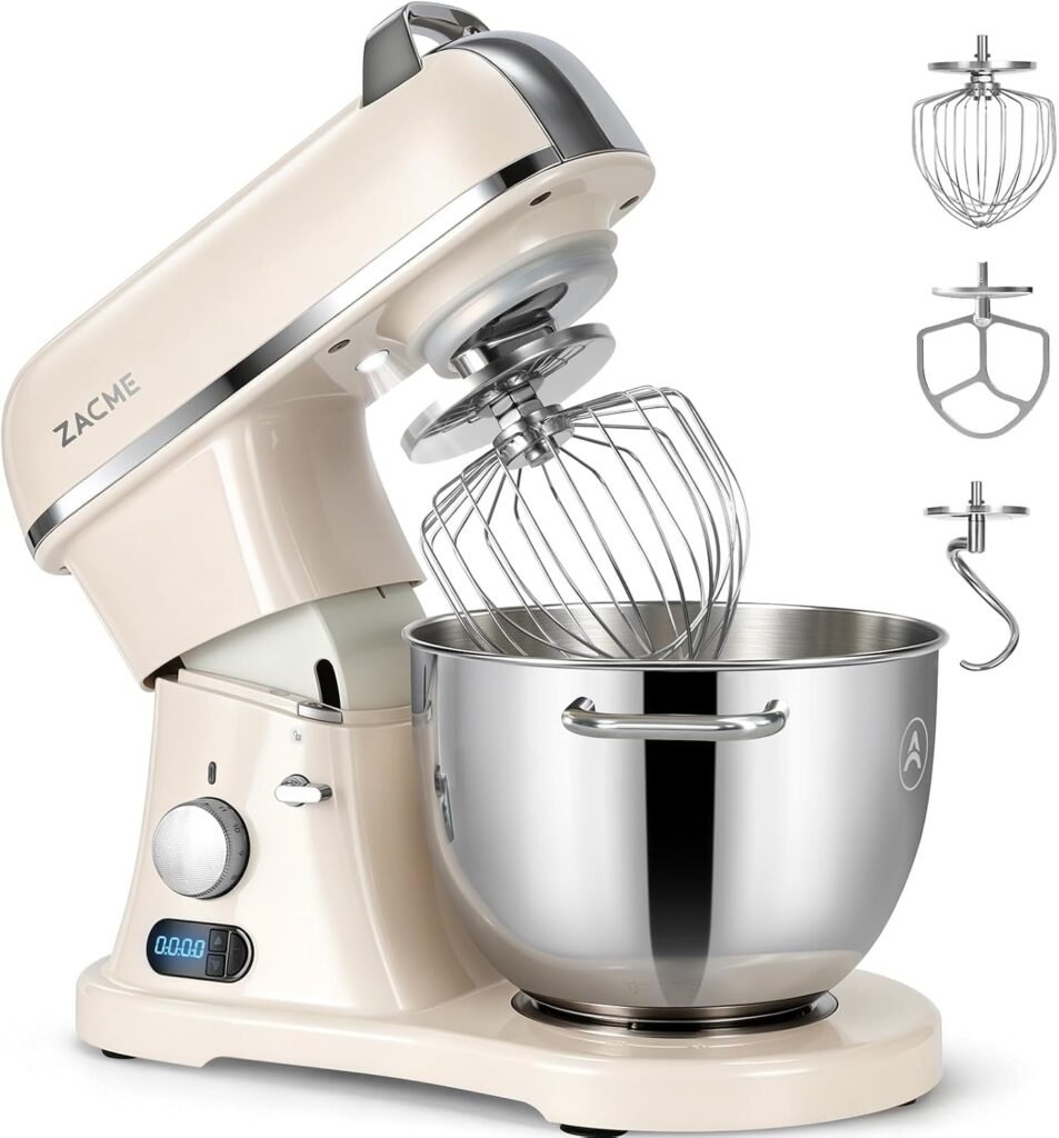 ZACME 8.4QT Commercial Stand Mixer – 800W with 11 Speeds, Tilt Head & NSF/ANSI 8-2023 Certified – ZM-KM76A05