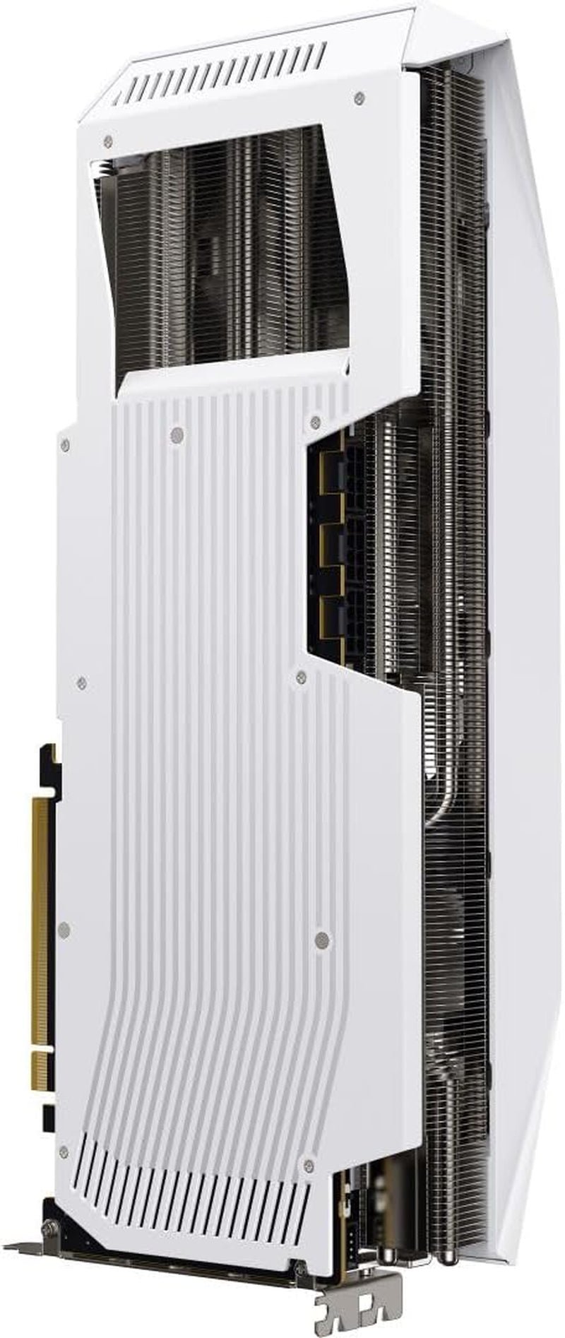 XFX Mercury AMD Radeon RX 9070 XT OC Magnetic Air White Edition Graphics Card – 16GB GDDR6 with RGB & 3100 MHz Boost – RX-97TMARGW9 - Image 4