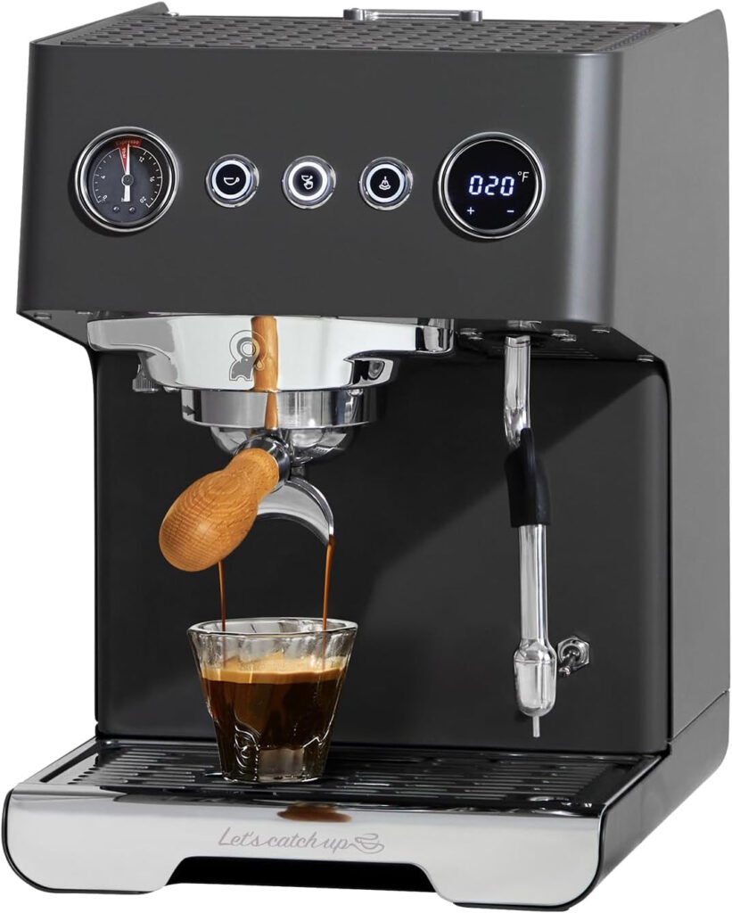 Gemilai G3028A Espresso Machine – 15 Bar with Dual PID, Adjustable OPV & Auto Milk Frother – G3028A