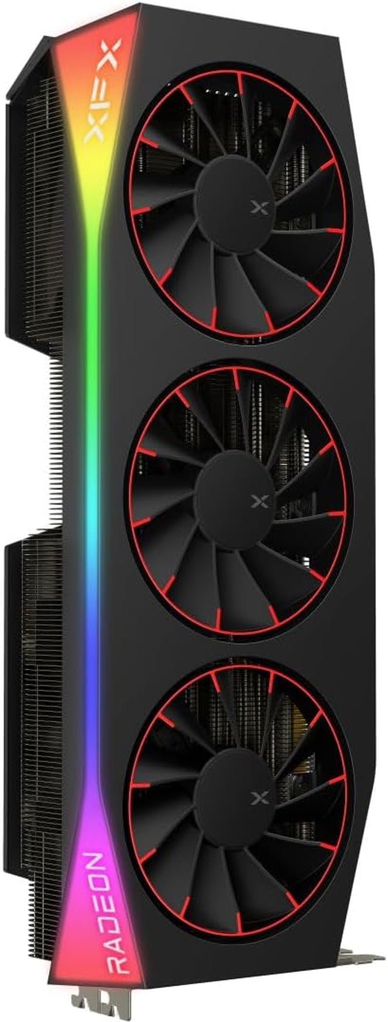 XFX Mercury AMD Radeon RX 9070 XT OC Magnetic Air Edition Graphics Card – 16GB GDDR6 with RGB & 3100 MHz Boost – RX-97TMARGB9 - Image 4