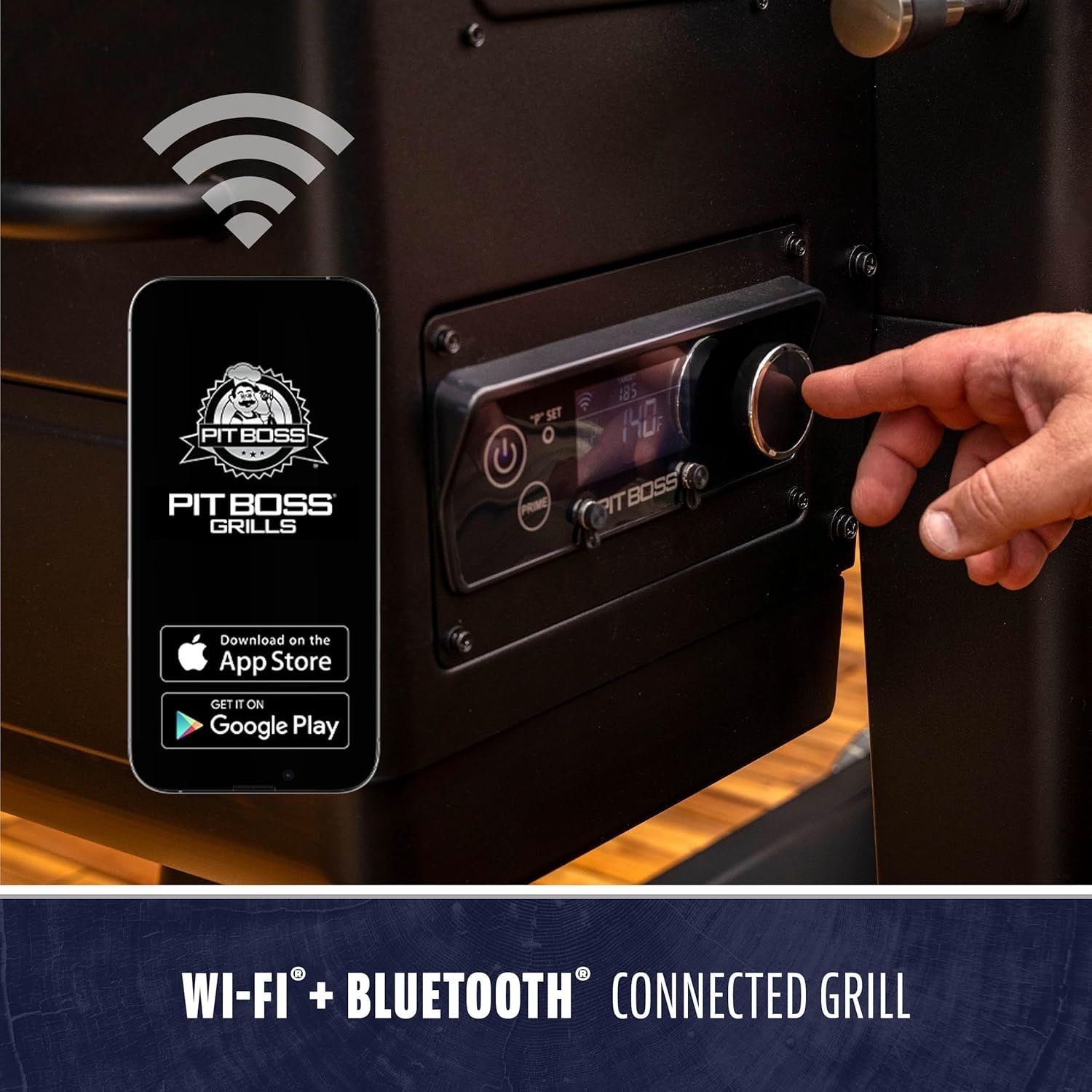 Pit Boss 850 Navigator Series Wood Pellet Grill & Smoker – 932 Sq In with WiFi/Bluetooth & Flame Broiler – 11111 - Image 5
