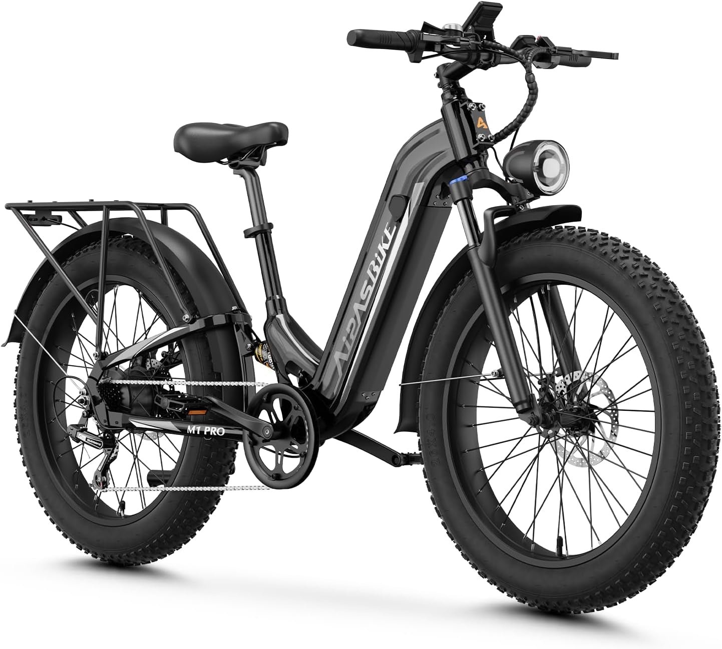 Aipas M1 Pro Electric Bike – 1800W Peak Motor with 48V 17.5Ah Battery & 85 Mile Range – M1 Pro