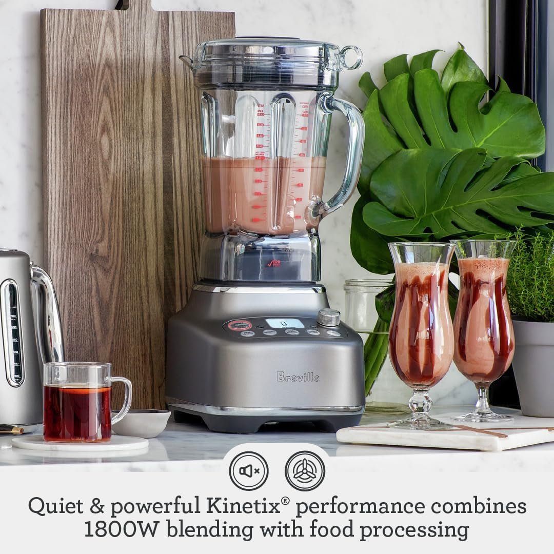 Breville Super Q Blender – 1800W with 12 Speeds, 5 Programs & Noise Suppression – BBL920BSS1BUS1 - Image 2