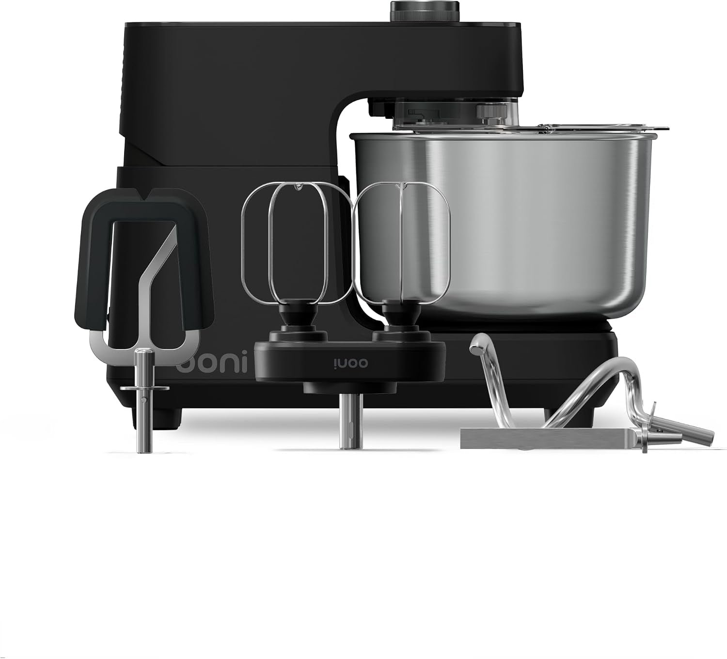 Ooni Halo Core Spiral Dough Mixer – 4.8 Qt Stand Mixer with 20 Speed Settings & Dual Motors – UU-P3A000 - Image 2