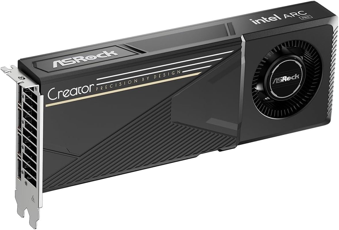 ASRock Intel Arc Pro B60 Creator 24GB Workstation Graphics Card – Intel Xe2-HPG with Blower Cooling – B60 CT 24G - Image 2