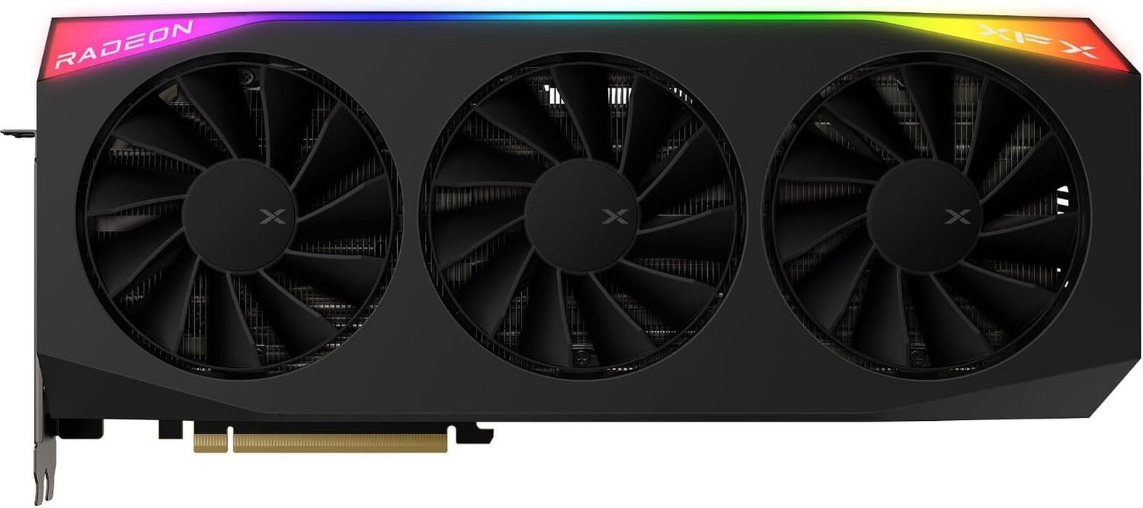XFX Mercury AMD Radeon RX 9070 XT OC Gaming Edition Graphics Card – 16GB GDDR6 with RGB & 3100 MHz Boost – RX-97TRGBBB9 - Image 4