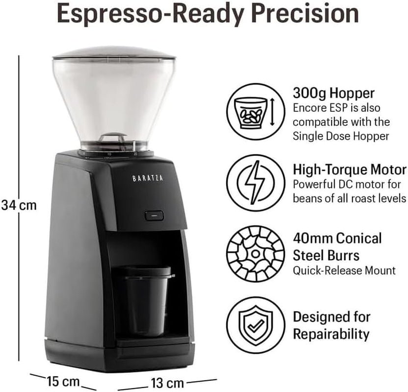 Breville Bambino Plus Espresso Machine Bundle with Baratza Encore ESP Grinder – BEP501BTR1BNA1 - Image 3